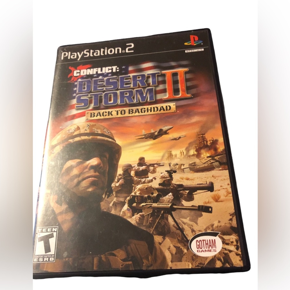 Conflict: Desert Storm II -Back to Baghdad (Sony PlayStation 2, 2003) CIB Tested